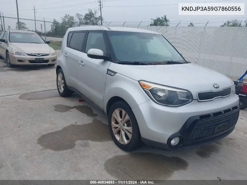 2016 Kia Soul + VIN: KNDJP3A59G7860556 Lot: 40834693