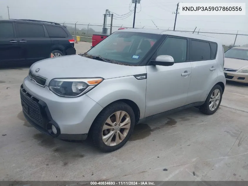 2016 Kia Soul + VIN: KNDJP3A59G7860556 Lot: 40834693