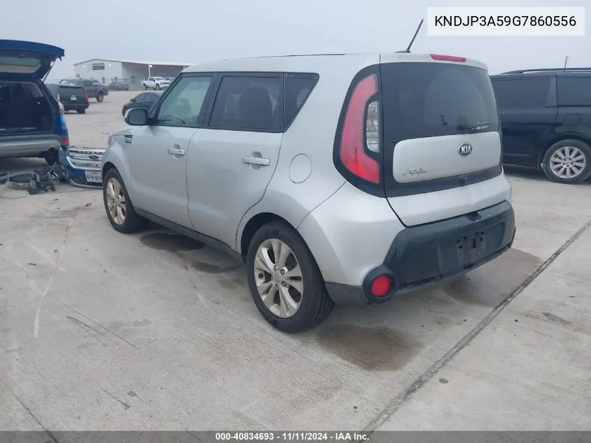 2016 Kia Soul + VIN: KNDJP3A59G7860556 Lot: 40834693