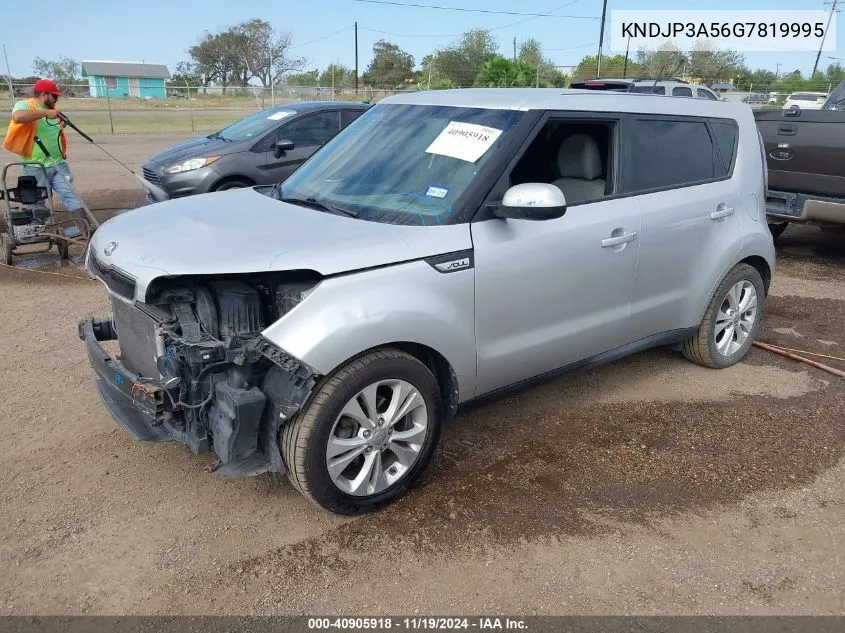 2016 Kia Soul + VIN: KNDJP3A56G7819995 Lot: 40905918