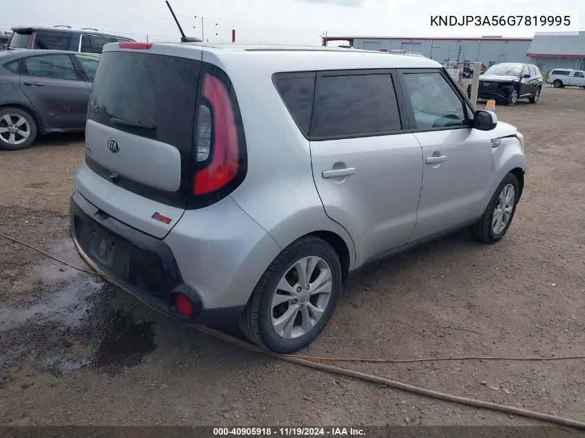 2016 Kia Soul + VIN: KNDJP3A56G7819995 Lot: 40905918