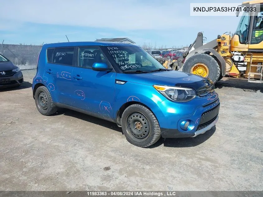 KNDJP3A53H7414033 2017 Kia Soul