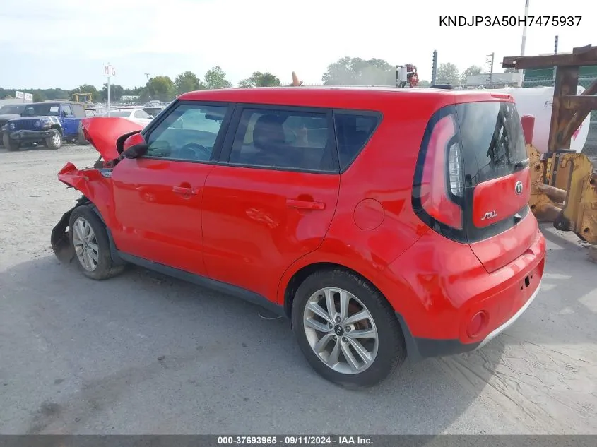 KNDJP3A50H7475937 2017 Kia Soul +