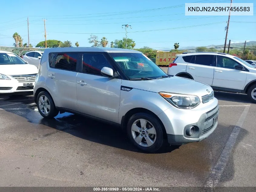 2017 Kia Soul VIN: KNDJN2A29H7456583 Lot: 39518969