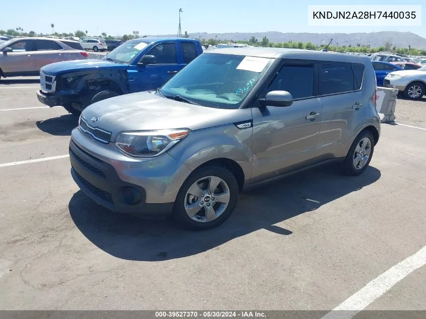 KNDJN2A28H7440035 2017 Kia Soul