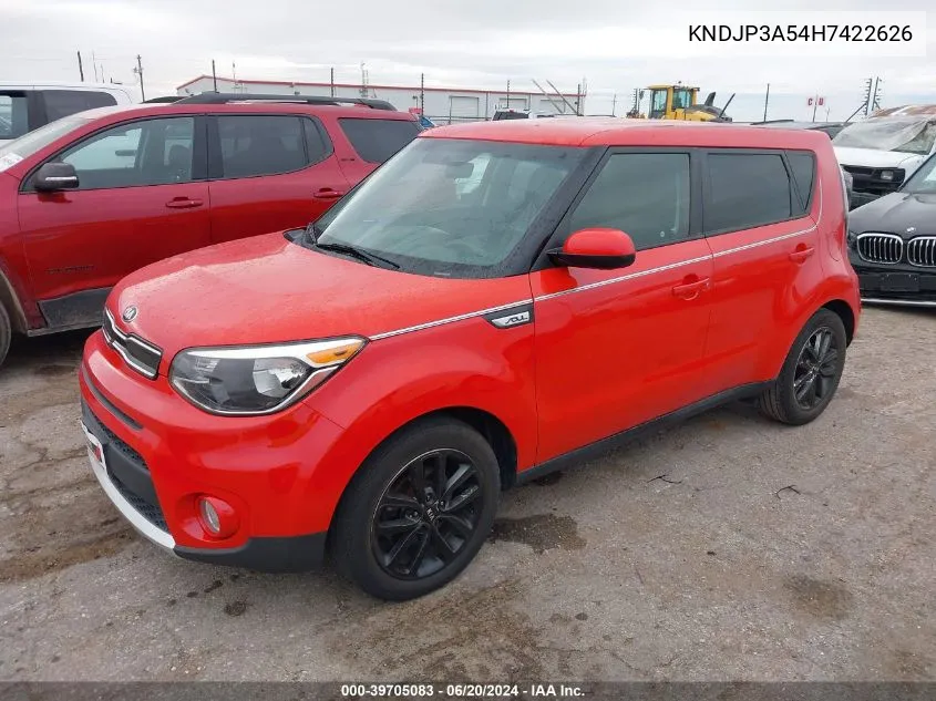 KNDJP3A54H7422626 2017 Kia Soul +