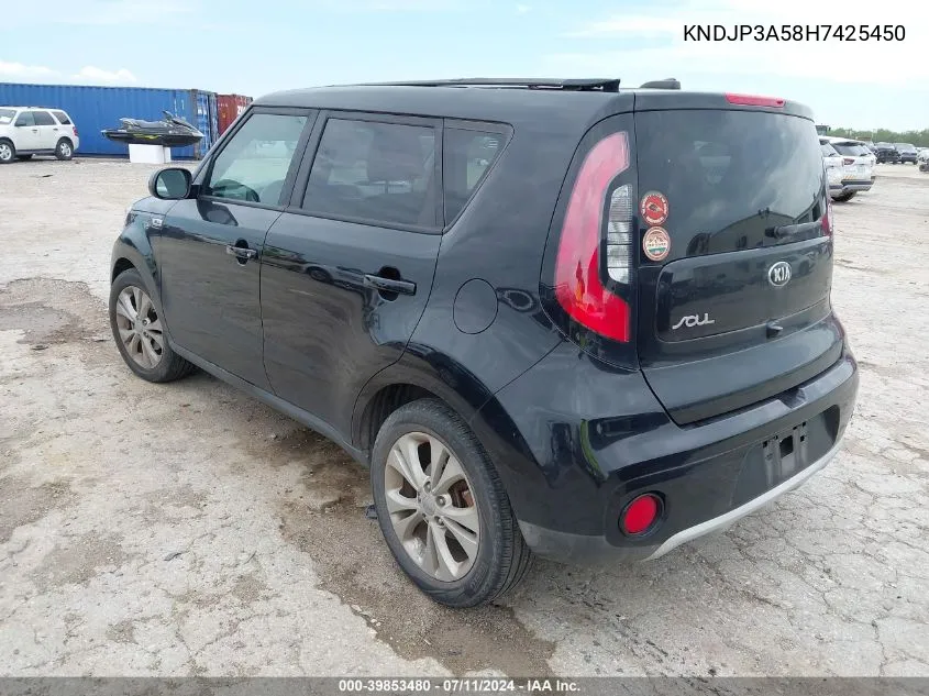 KNDJP3A58H7425450 2017 Kia Soul +