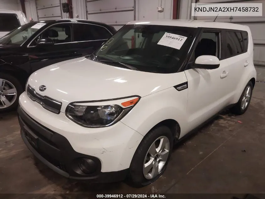 KNDJN2A2XH7458732 2017 Kia Soul