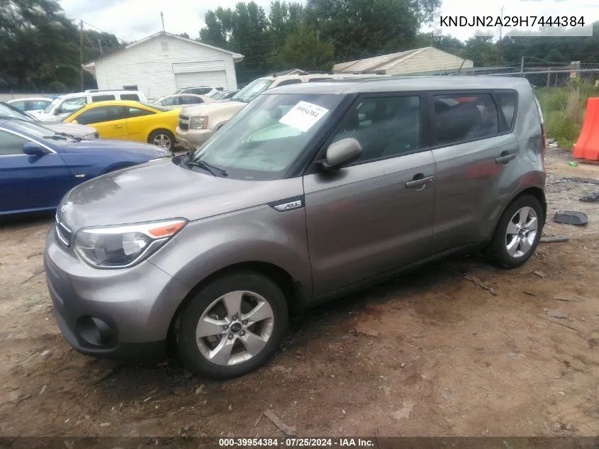 KNDJN2A29H7444384 2017 Kia Soul