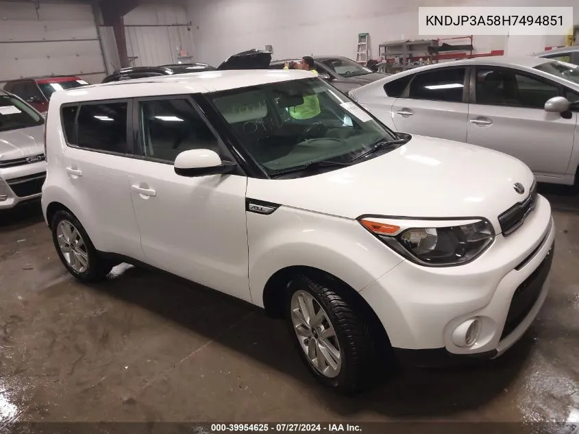 KNDJP3A58H7494851 2017 Kia Soul +