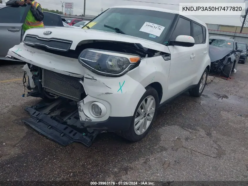 KNDJP3A50H7477820 2017 Kia Soul +