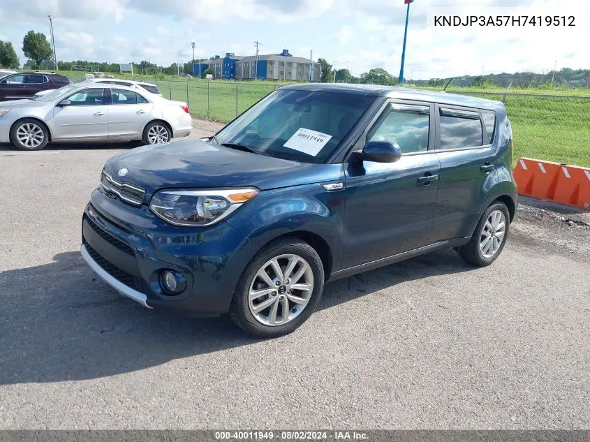 KNDJP3A57H7419512 2017 Kia Soul +