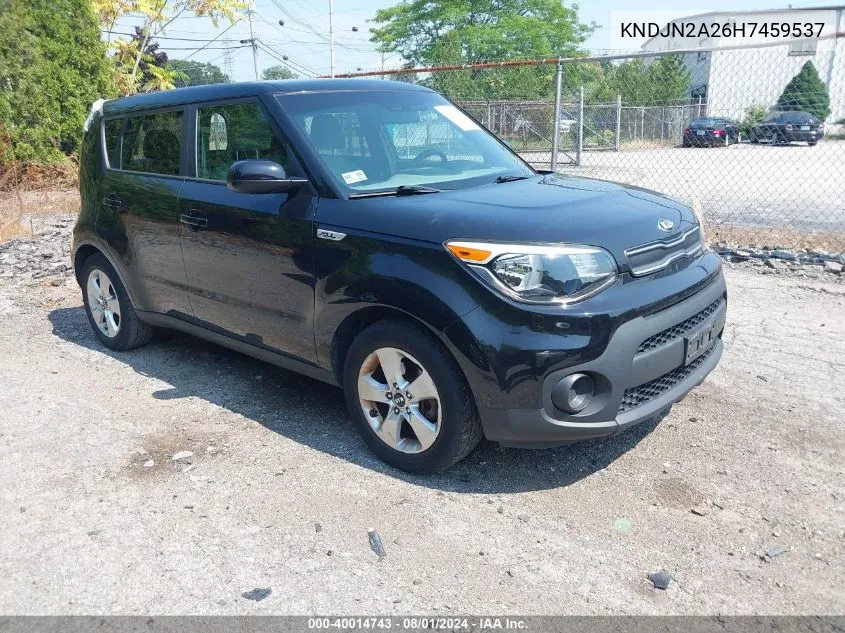 KNDJN2A26H7459537 2017 Kia Soul