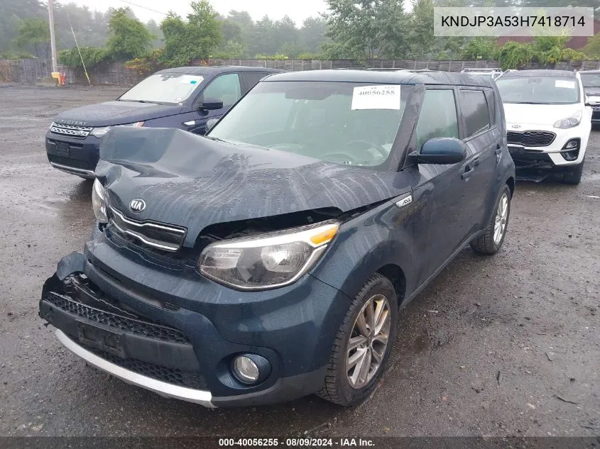 KNDJP3A53H7418714 2017 Kia Soul +