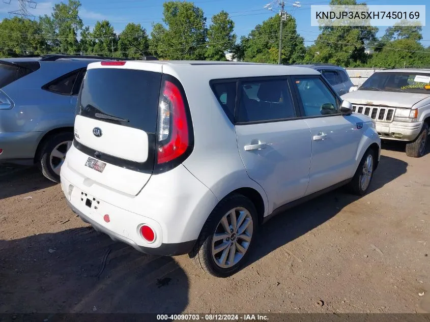 KNDJP3A5XH7450169 2017 Kia Soul +