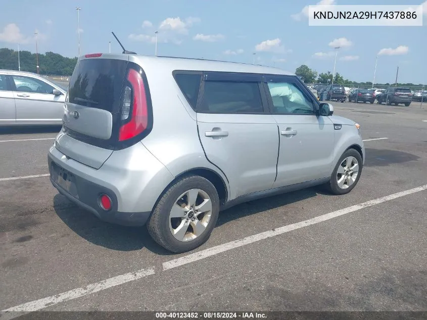 KNDJN2A29H7437886 2017 Kia Soul