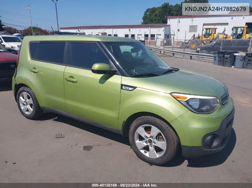 2017 Kia Soul VIN: KNDJN2A24H7882679 Lot: 40135169