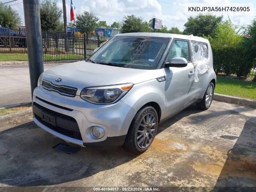 KNDJP3A56H7426905 2017 Kia Soul +