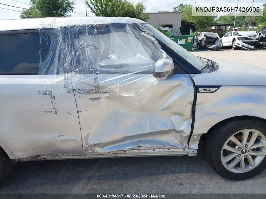 KNDJP3A56H7426905 2017 Kia Soul +