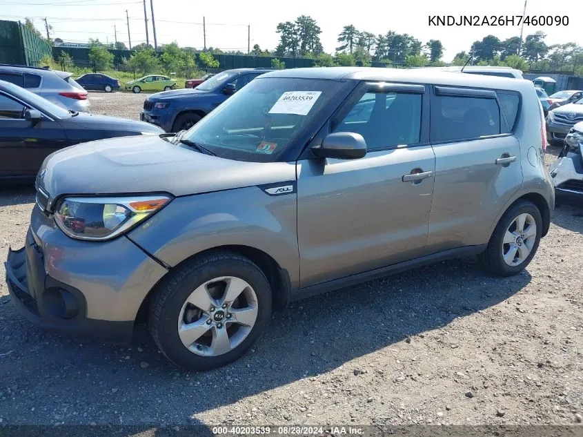 KNDJN2A26H7460090 2017 Kia Soul