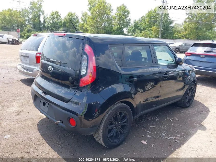 KNDJN2A2XH7430204 2017 Kia Soul !