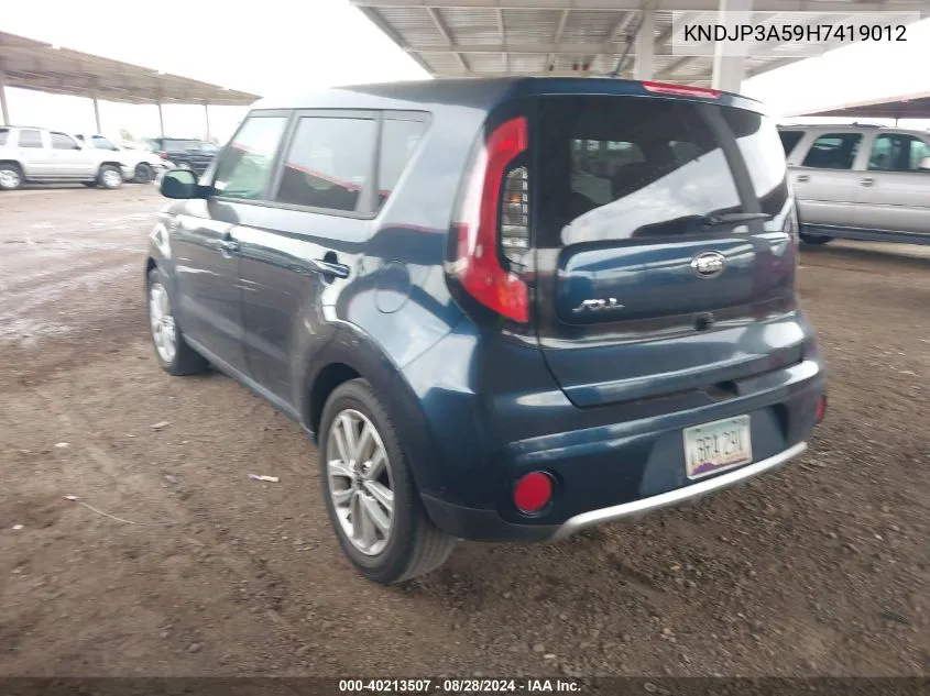 KNDJP3A59H7419012 2017 Kia Soul +