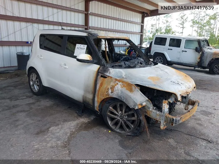 KNDJP3A5XH7417639 2017 Kia Soul +