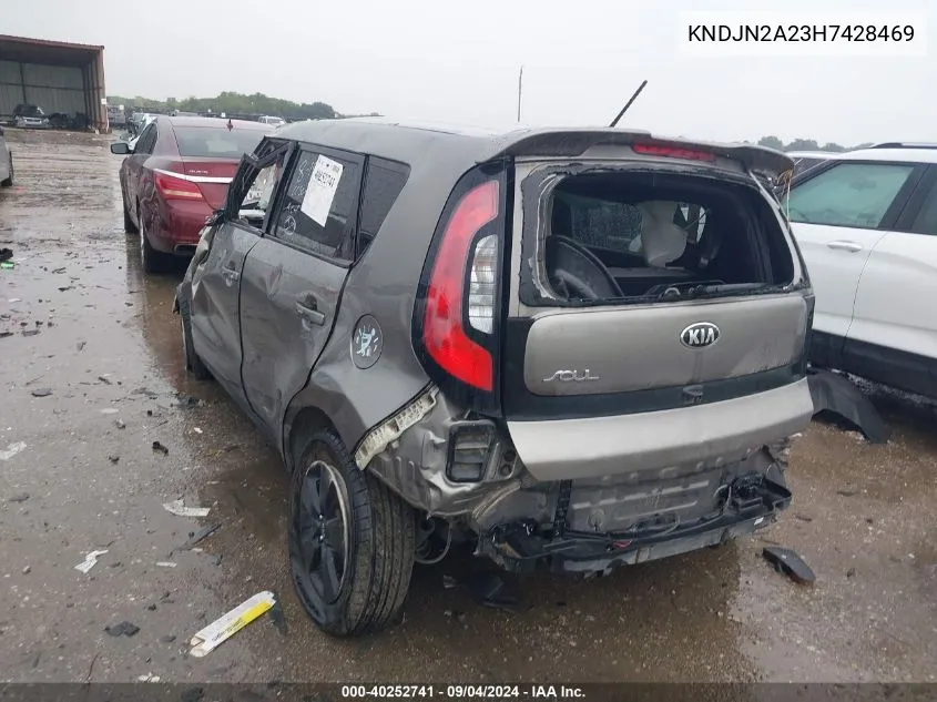 KNDJN2A23H7428469 2017 Kia Soul