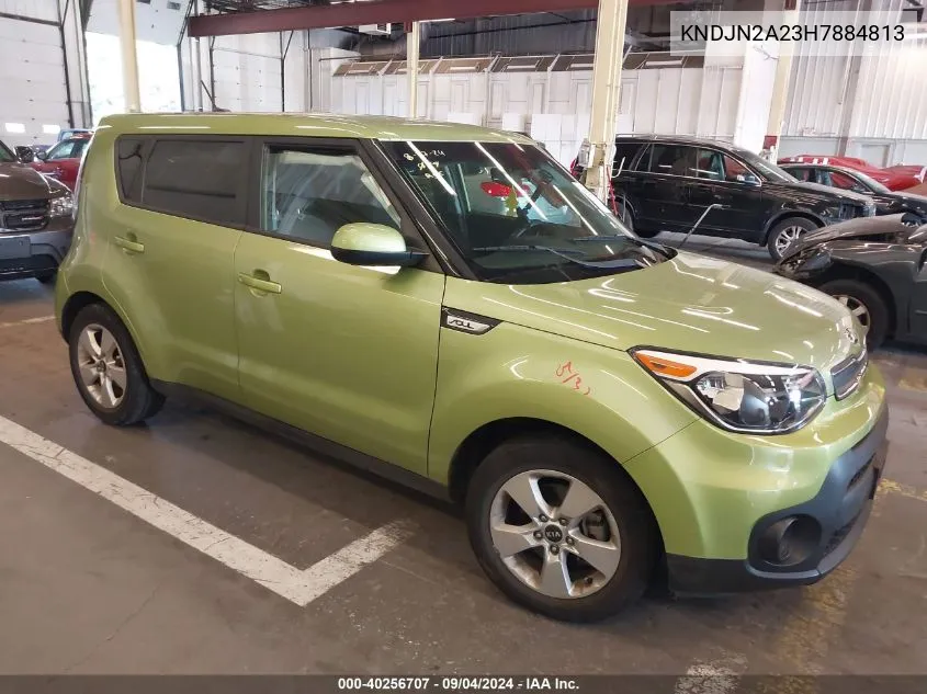 2017 Kia Soul VIN: KNDJN2A23H7884813 Lot: 40256707