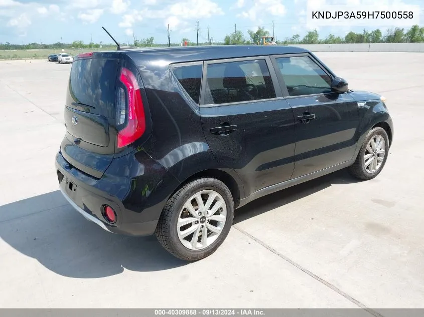 KNDJP3A59H7500558 2017 Kia Soul +