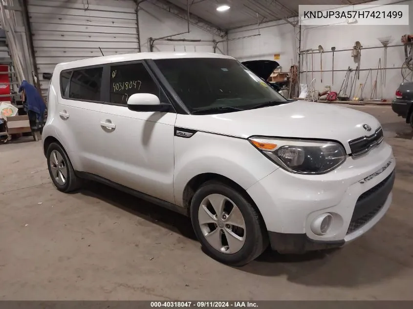 KNDJP3A57H7421499 2017 Kia Soul +