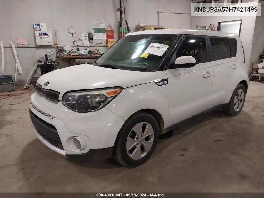 KNDJP3A57H7421499 2017 Kia Soul +