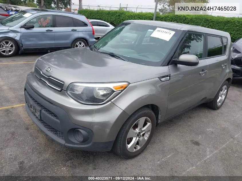 KNDJN2A24H7465028 2017 Kia Soul