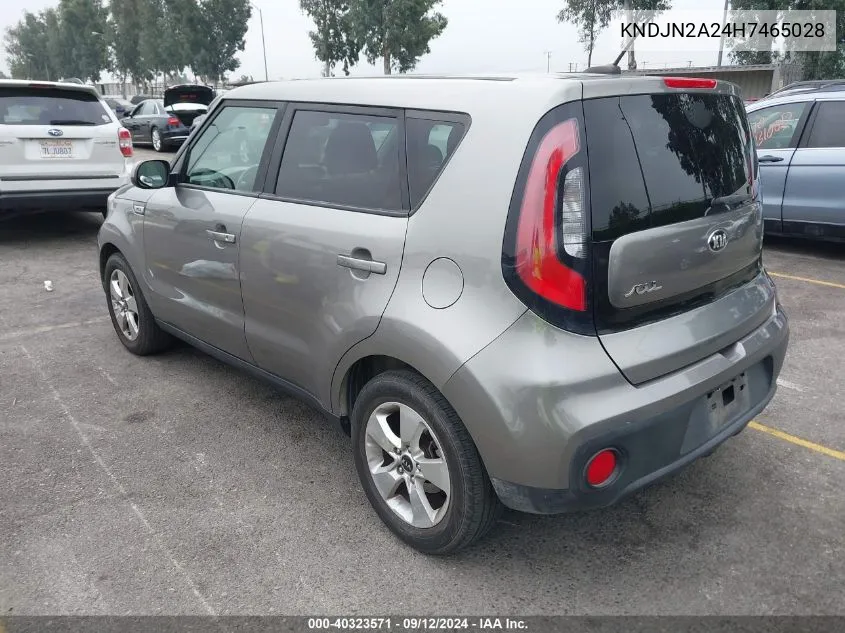 KNDJN2A24H7465028 2017 Kia Soul