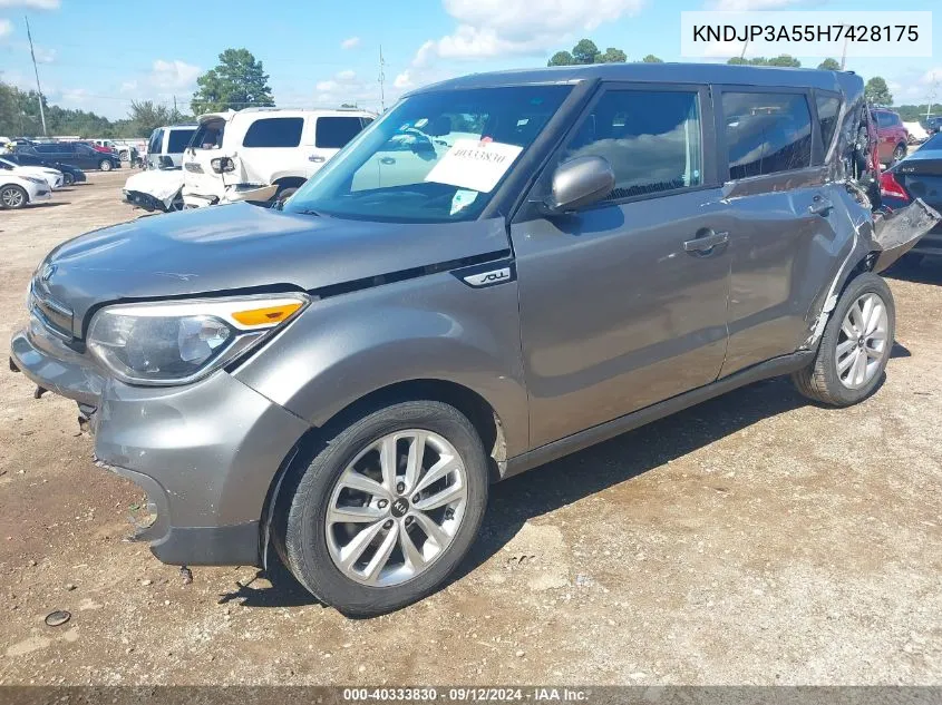 KNDJP3A55H7428175 2017 Kia Soul +