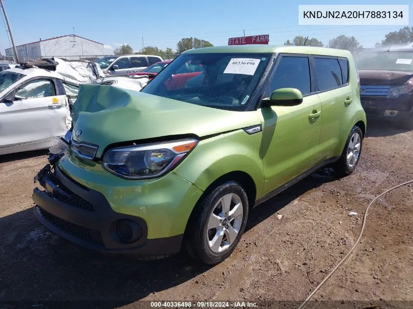 2017 Kia Soul VIN: KNDJN2A20H7883134 Lot: 40336498