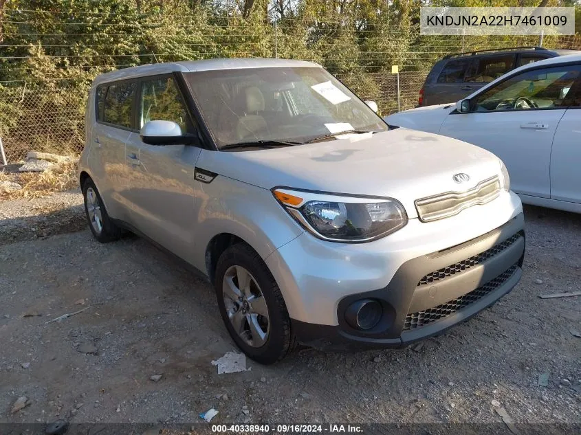 KNDJN2A22H7461009 2017 Kia Soul