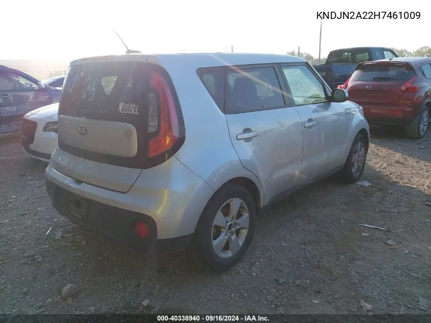 KNDJN2A22H7461009 2017 Kia Soul