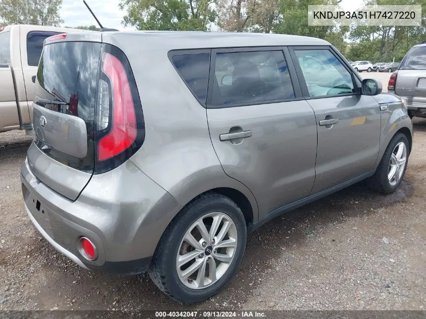 KNDJP3A51H7427220 2017 Kia Soul +