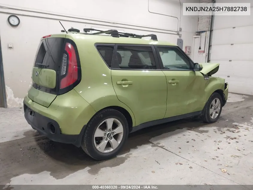 KNDJN2A25H7882738 2017 Kia Soul