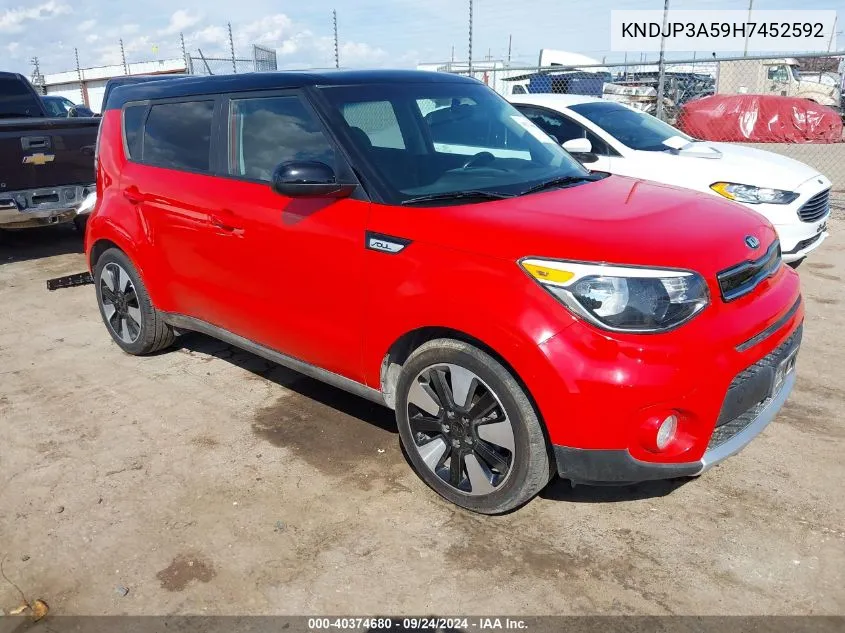 KNDJP3A59H7452592 2017 Kia Soul +