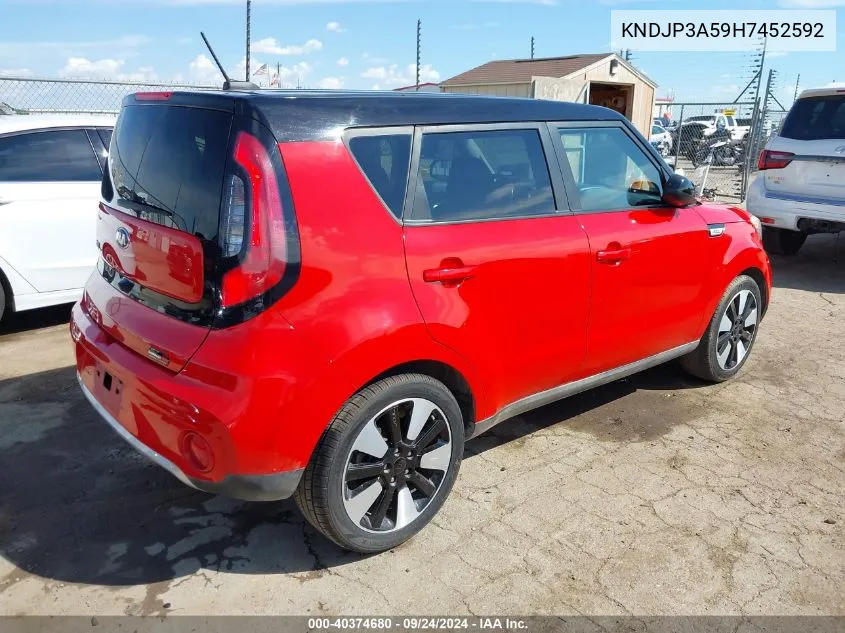 KNDJP3A59H7452592 2017 Kia Soul +