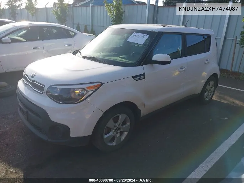 KNDJN2A2XH7474087 2017 Kia Soul