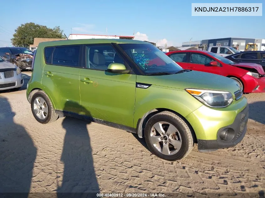 KNDJN2A21H7886317 2017 Kia Soul