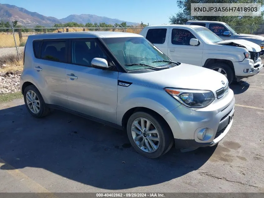 KNDJP3A56H7418903 2017 Kia Soul +