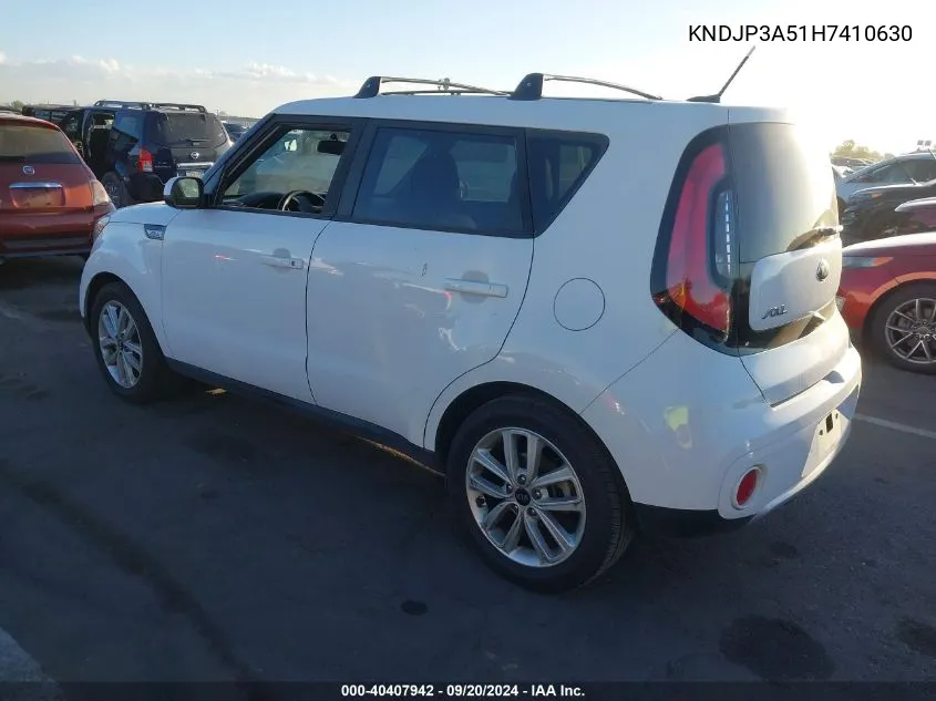 KNDJP3A51H7410630 2017 Kia Soul +