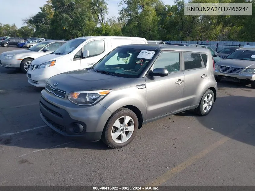 KNDJN2A24H7466244 2017 Kia Soul