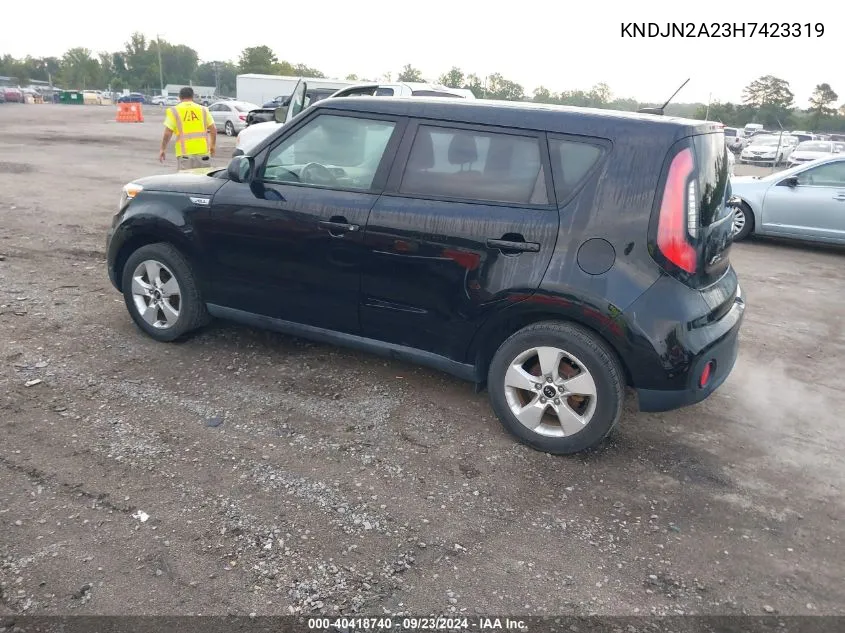 KNDJN2A23H7423319 2017 Kia Soul