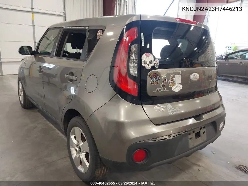 KNDJN2A23H7446213 2017 Kia Soul