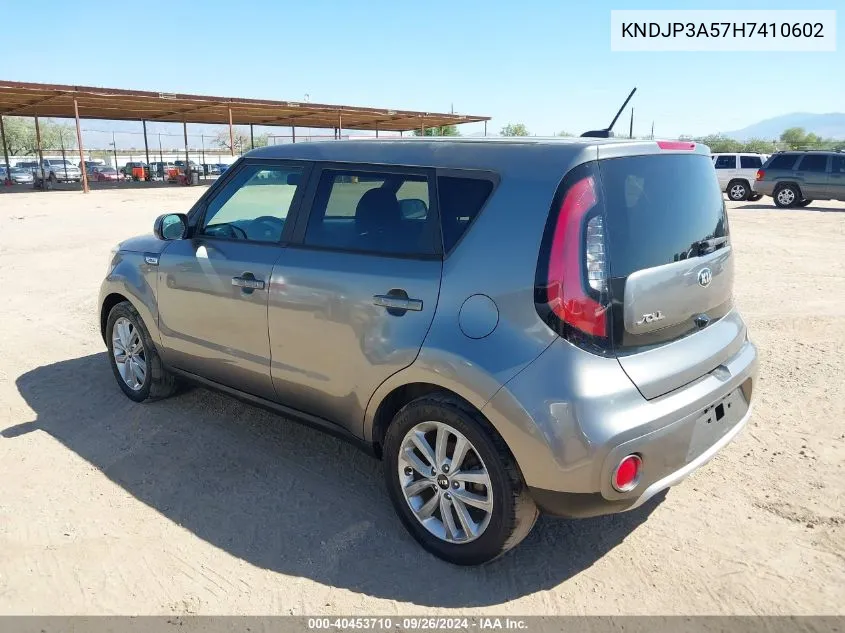 KNDJP3A57H7410602 2017 Kia Soul +